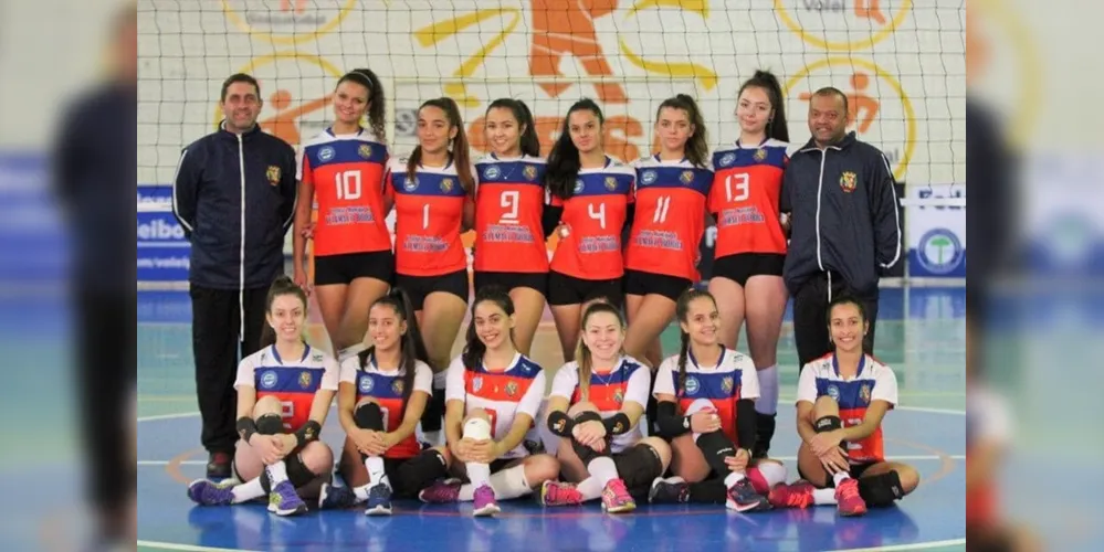 Nova geração do voleibol da cidade está participando do Campeonato Paranaense Sub 19 - Série B