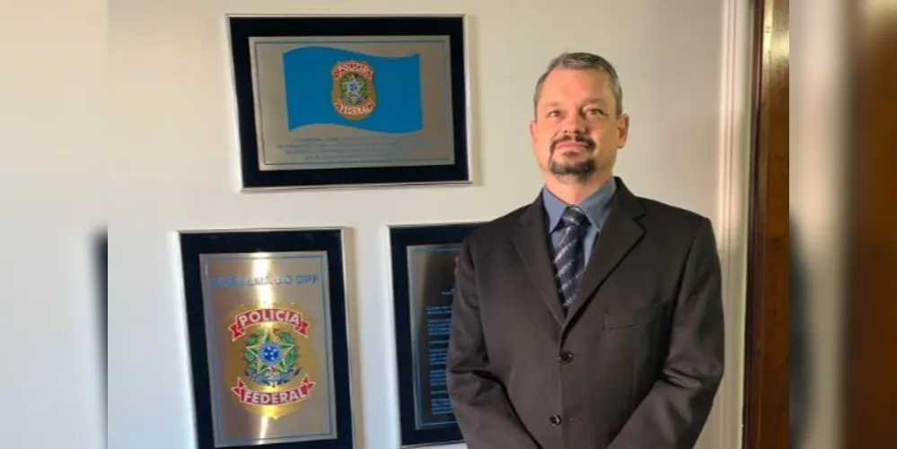 Jonathan Trevisan Junior será empossado nessa terça-feira (18) na chefia da Delegacia da Polícia Federal em Ponta Grossa