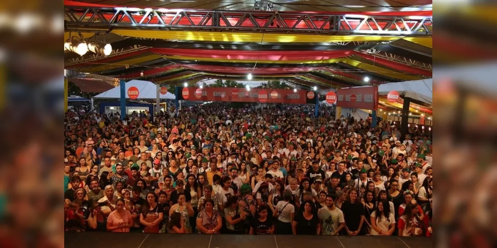 Na edição 2018, Münchenfest levou mais de 40 mil pessoas ao Parque Ambiental
