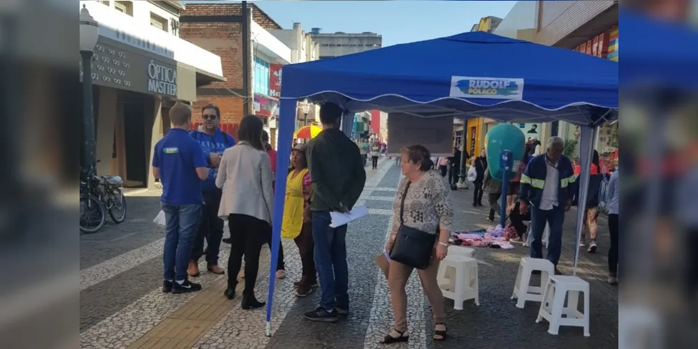 Vereador colheu demandas da população e deve encaminhá-las ao prefeito de Ponta Grossa