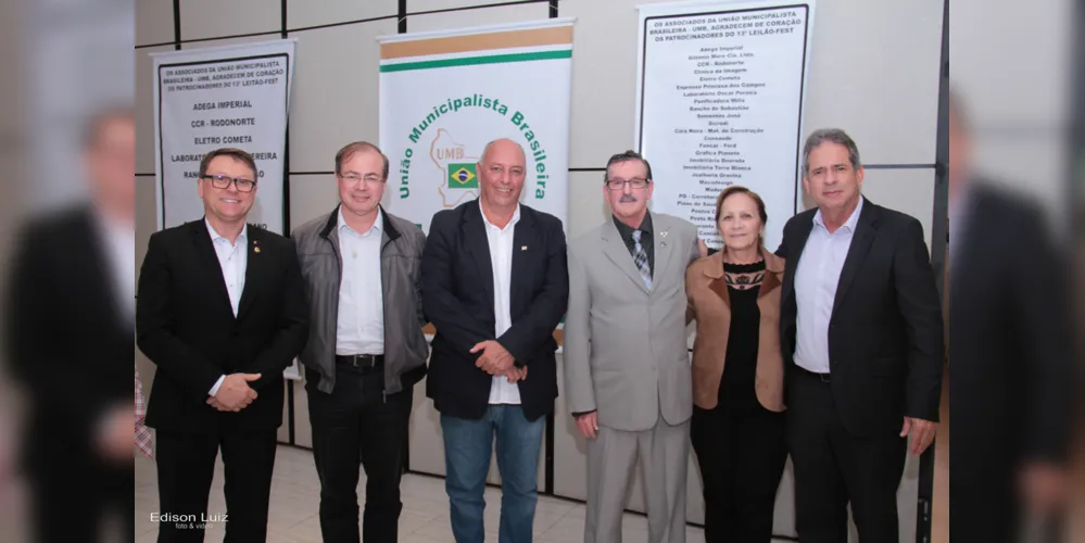 O presidente da UMB Ubiraci Pereira Messias convidou diversas figuras importantes no cenário do desenvolvimento comercial do município