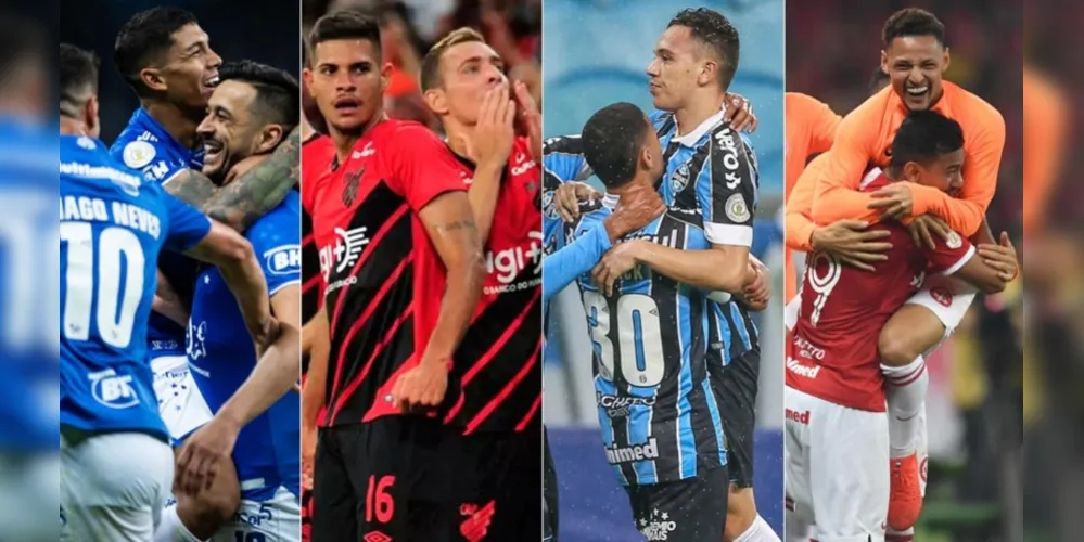 Cruzeiro, Athletico Paranaense, Grêmio e Internacional estão na disputa do título da competição