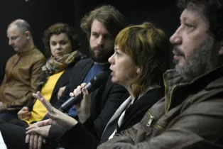 A superintendente da Cultura, Luciana Casagrande Pereira, anunciou o Edital do Audiovisual 2019 durante o Fórum de Cinema neste sábado, dia 8 de junho, na Cinemateca de Curitiba.