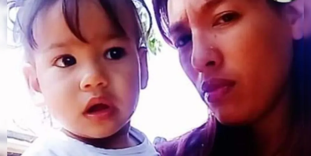Maricélia Carneiro Aleluia, 28, e a filha Maria Valentina, de 1 ano e 8 meses, morreram no acidente