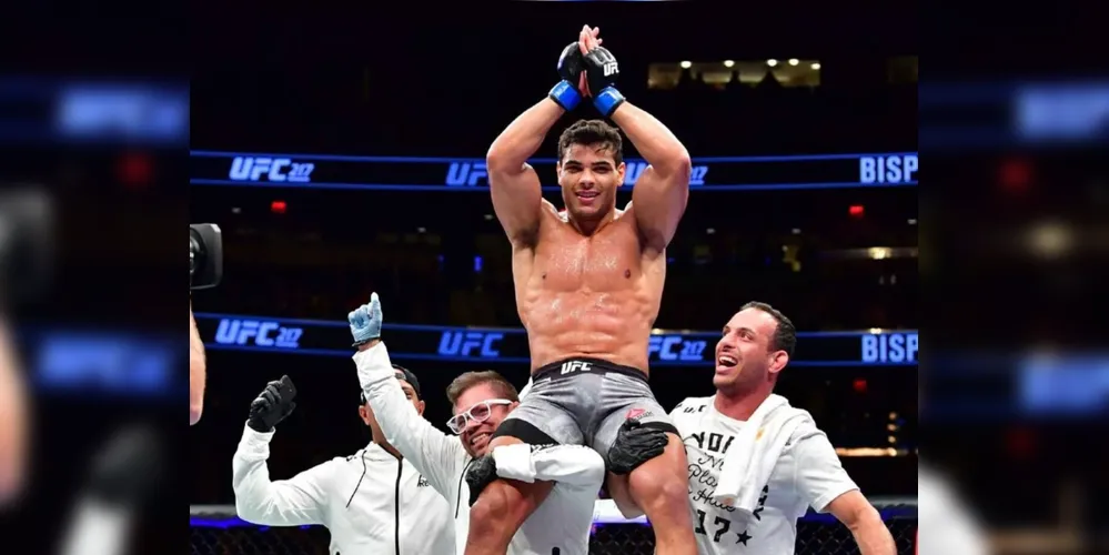 Imagem ilustrativa da imagem Brasileiro vence e se aproxima de disputa de cinturão no UFC