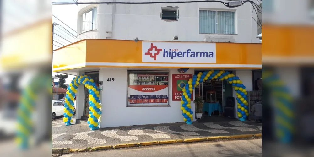 Nas próximas semanas outras duas lojas da Rede Hiperfarma serão inauguradas em Palmeira