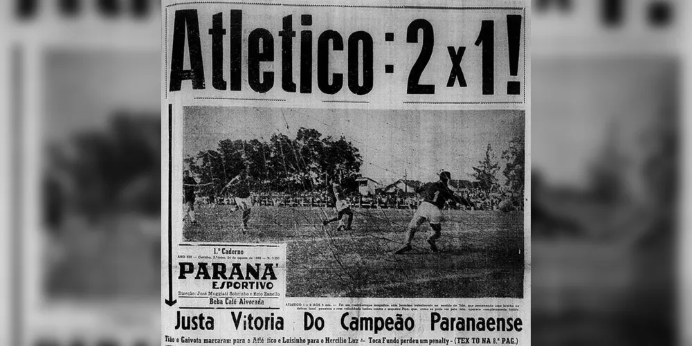 Campeão Paranaense de 1958, o Athletico conquistou o direito de disputar a primeira edição da Taça Brasil, que reuniu os vencedores de 16 Campeonatos Estaduais