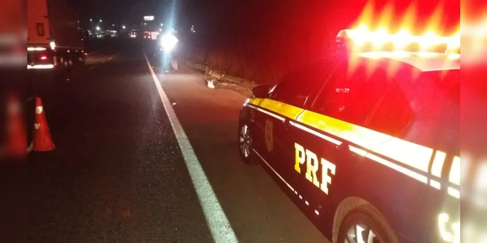 Imagem ilustrativa da imagem Ciclista morre em acidente na rodovia BR-373 em PG