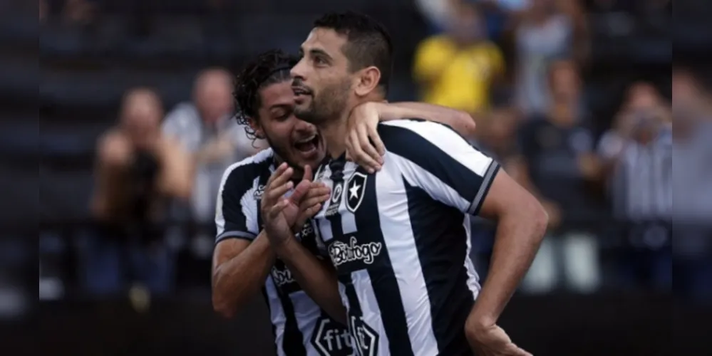 Botafogo abriu o placar em penalidade marcada com auxílio do VAR