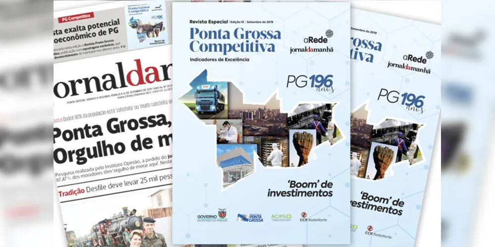 Imagem ilustrativa da imagem Revista exalta o potencial econômico de Ponta Grossa