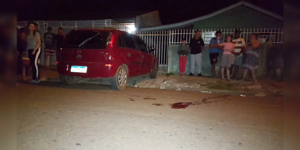 Crime ocorreu na Rua Santo Antonio, no Núcleo Santa Luzia, em Ponta Grossa