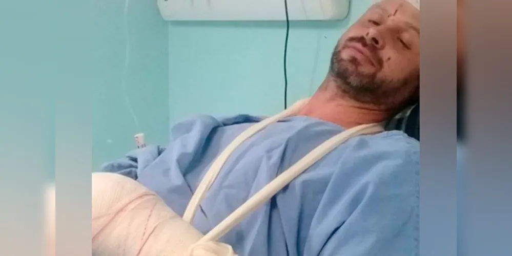 Wesley Pontes passou por uma cirurgia e está internado no Hospital e Maternidade São José dos Pinhais, na Região Metropolitana de Curitiba.