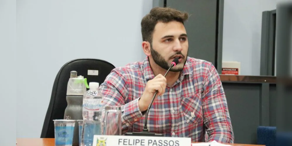O vereador Felipe Passos esteve na última quarta-feira (3)  na Audiência Pública sobre o tema em Curitiba 