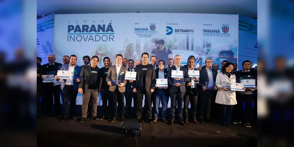 A entrega das certificações aconteceu na abertura da Semana Paraná Inovador, no Palácio Iguaçu, em Curitiba.
