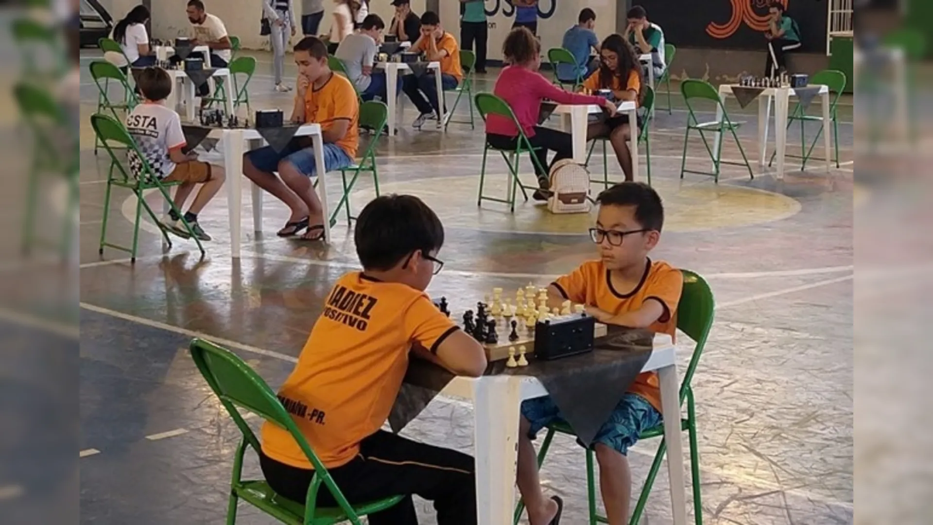 Torneio de xadrez reuniu enxadristas de 30 cidades do Paraná