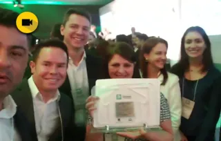 Imagem ilustrativa da imagem Em vídeo, Rangel parabeniza equipe da Prolar por prêmio nacional