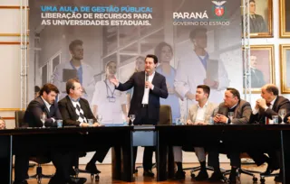 Ratinho Junior disse Governo constrói diálogo permanente com as instituições