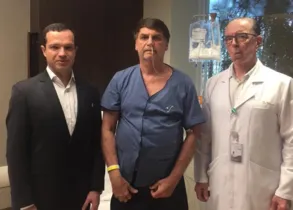Segundo o boletim médico, Bolsonaro apresentou “evolução clínica favorável” e tem “recuperação progressiva dos movimentos intestinais”.