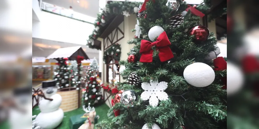 A chegada do bom velhinho está marcada para às 20h. Evento abre a decoração natalina do Shopping “Festa de Natal na Cidade Nevada”