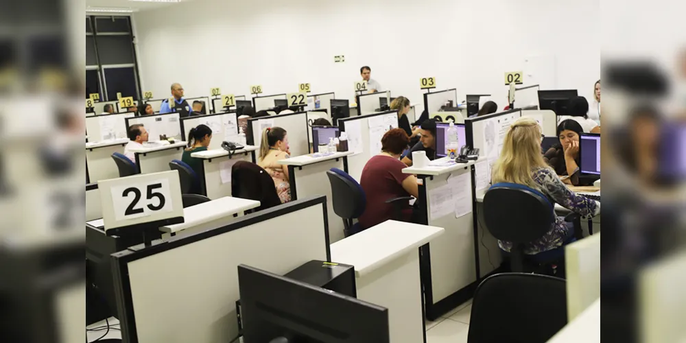 Existem hoje 216 Agências do Trabalhador no Paraná, o que facilita o acesso ao mercado de trabalho