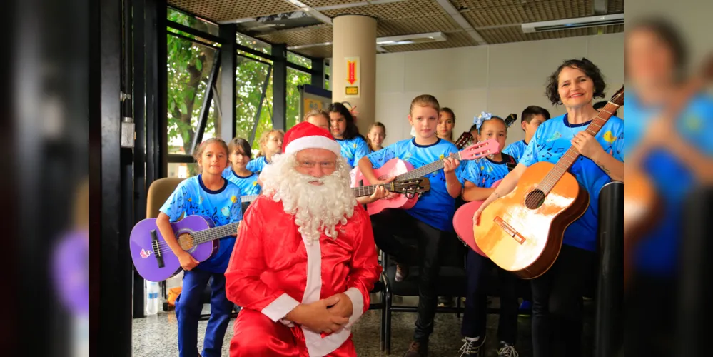 Serão mais de 700 crianças envolvidas cantando e encantando o Natal de Ponta Grossa