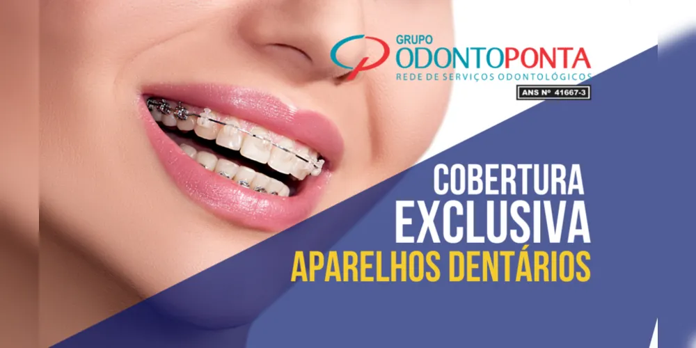 Imagem ilustrativa da imagem Odontoponta conta com convênio para aparelhos dentários