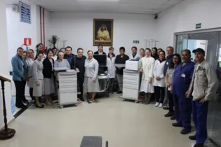 Imagem ilustrativa da imagem Aliel entrega equipamentos para o Hospital Bom Jesus