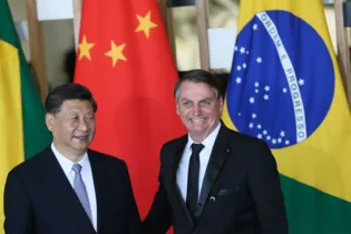 O presidente chinês, Xi Jinping, está em Brasília, para participar da 11ª Reunião de Cúpula do Brics