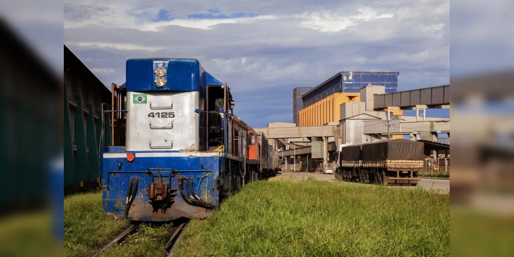 Imagem ilustrativa da imagem Participação do modal ferroviário cresce nos portos do Paraná