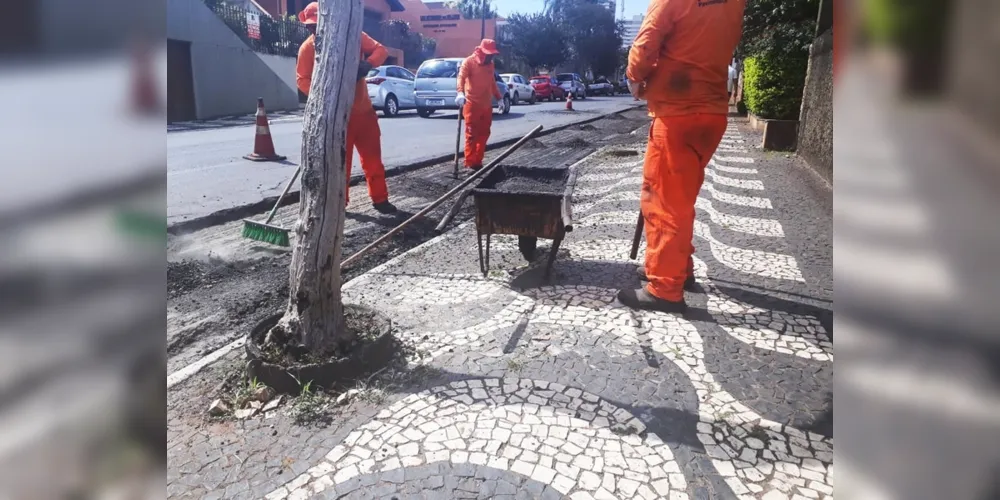 Imagem ilustrativa da imagem Prefeitura de PG investe R$ 1,9 milhão em asfalto no Centro