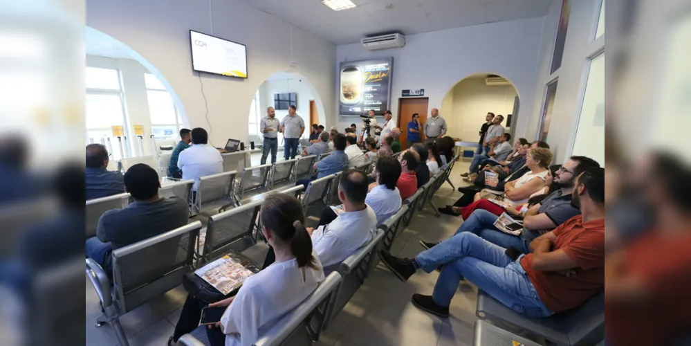 Imagem ilustrativa da imagem Prefeitura e Voepass reúnem empresários no aeroporto