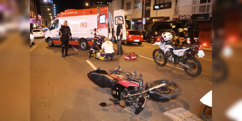 Imagem ilustrativa da imagem Colisão entre motos na Balduíno Taques deixa três feridos