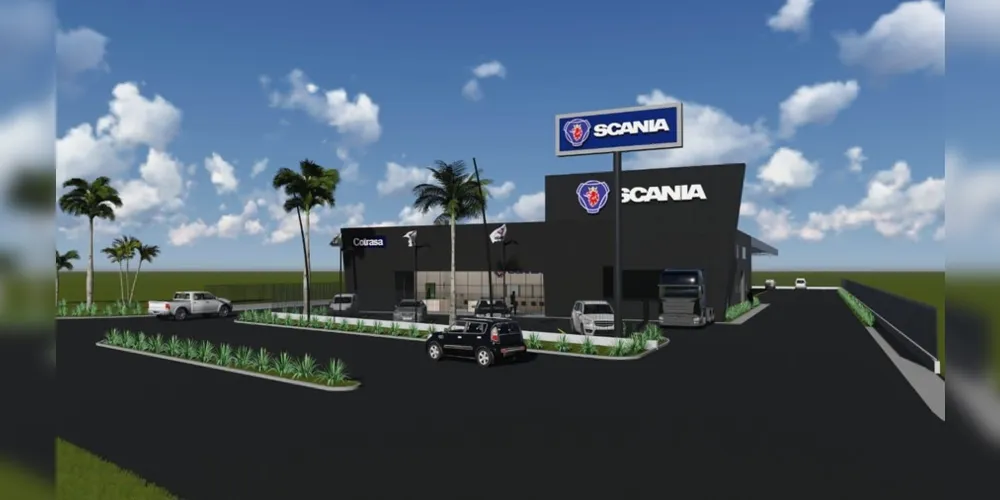 Caminhões Scania passam a ser vendidos na região do Distrito Industrial. Investimento chega a R$ 6 milhões