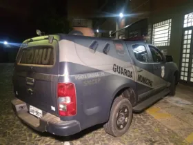 Suspeito foi detido por moradores da região até a chegada da viatura da GM