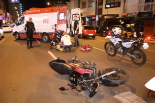 Imagem ilustrativa da imagem Colisão entre motos na Balduíno Taques deixa três feridos
