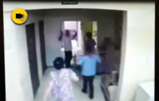 Imagem ilustrativa da imagem Vídeo flagra assalto no Mercado da Família em Oficinas