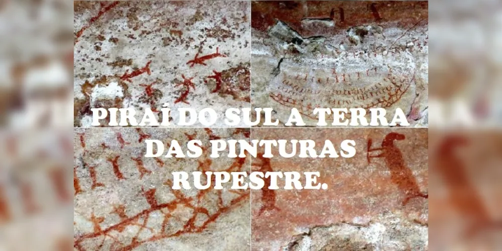 Imagem ilustrativa da imagem Pinturas rupestre levam 4º ano A por viagem histórica