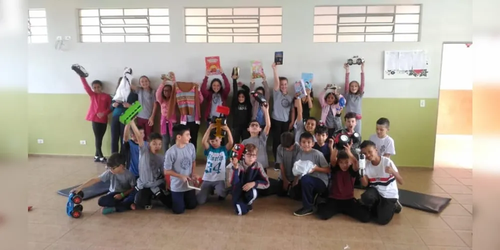 A ação desenvolveu atividades lúdicas e interativas entre os estudantes da rede municipal de ensino de Palmeira