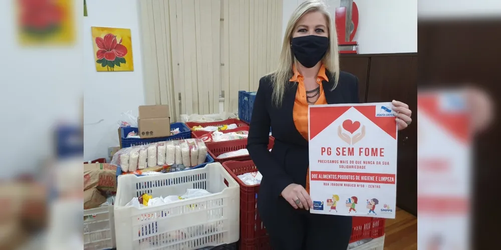 A Fundação de Assistência Social de Ponta Grossa (FASPG) recebeu durante esta semana a doação de 1253 quilos de alimentos para a campanha ‘PG sem Fome’