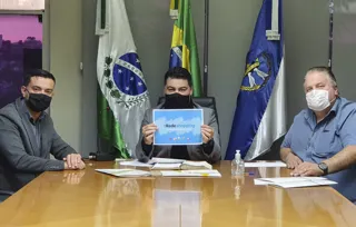 Prefeito elogiou iniciativa do portal aRede e destaca relevância da plataforma durante a pandemia
