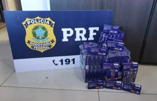 Na última quarta (27), agentes da PRF encontraram mais de três mil comprimidos de hidroxicloroquina contrabandeados do Paraguai para o Brasil