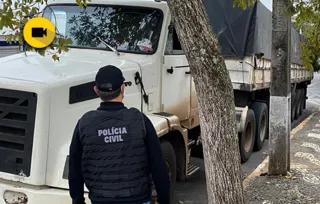 Carga apreendida pela Polícia Civil está avaliada em R$ 64 mil