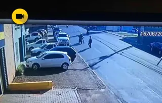 Imagem ilustrativa da imagem Vídeo mostra atropelamento de pedestre em PG