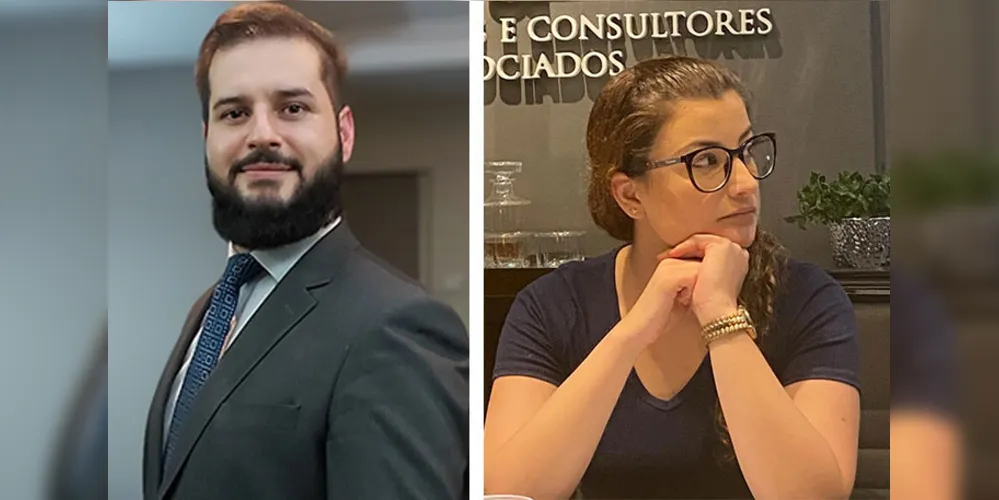 Jefferson Wegermann de Matos e Sabrina Stefanello são advogados do escritório João Paulo Nascimento & Associados