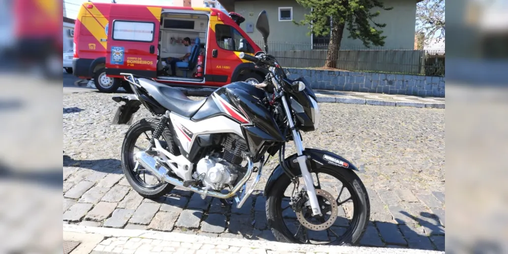 Imagem ilustrativa da imagem Motociclista fica ferido após acidente no Jardim Carvalho