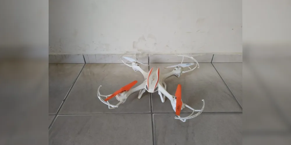 A suspeita é que o drone estaria a caminho da Cadeia Pública Hildebrando de Souza