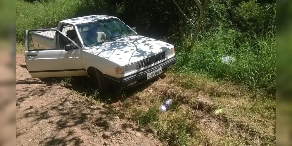 Veículo foi encontrado no bairro Humaitá, em Arapoti