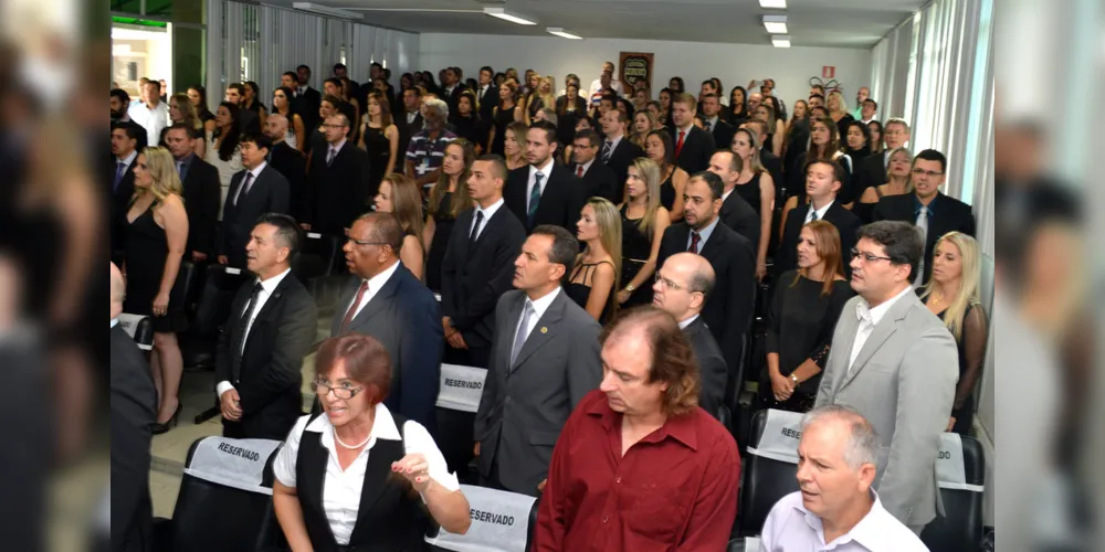 A cerimônia aconteceu na Escola Superior de Polícia Civil (ESPC), em Curitiba, na sexta-feira (08)