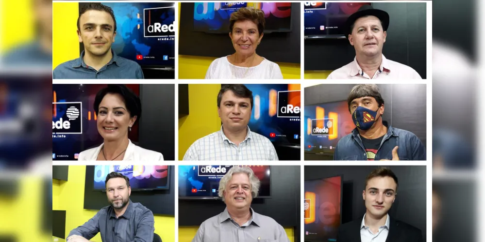 Pré-candidatos à Prefeitura de Ponta Grossa participam de um debate no Portal aRede