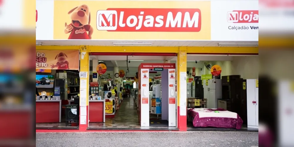 A varejista MM possui 200 lojas em quatro estados brasileiros